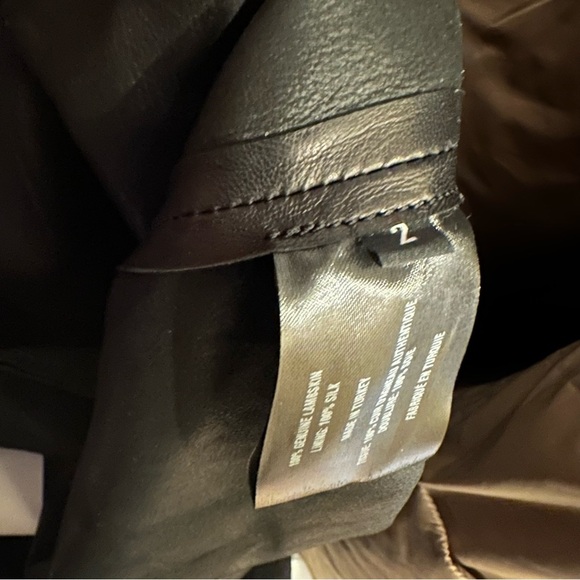 NWT Proenza Schouler Leather High Waist Tulip Skirt-excellent! Reg $2290 - Picture 10 of 11